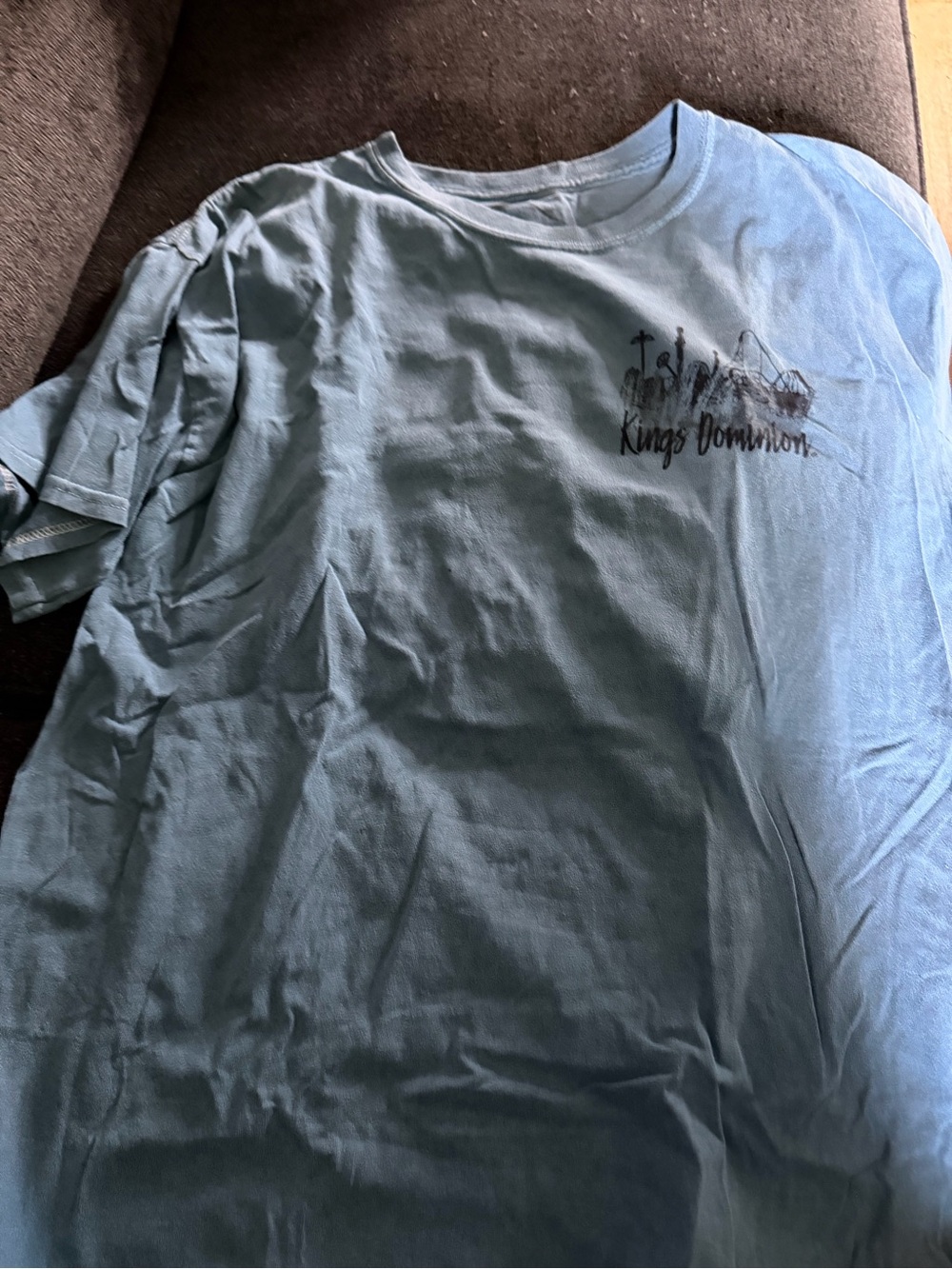Kings Dominion Light Blue Graphic Tee